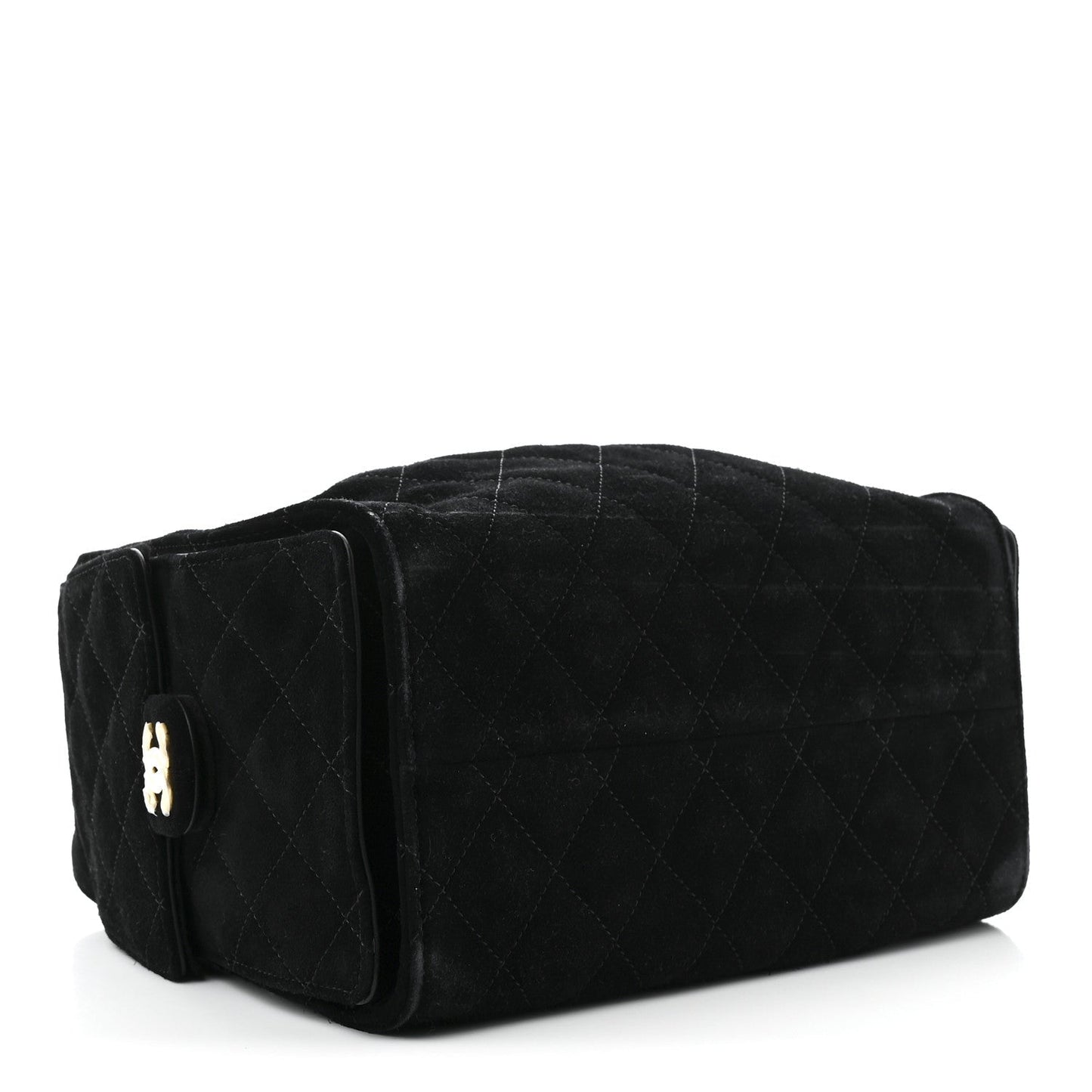 Chanel Suede Quilted Small Chanel 25 Handbag - Rovelle Bags