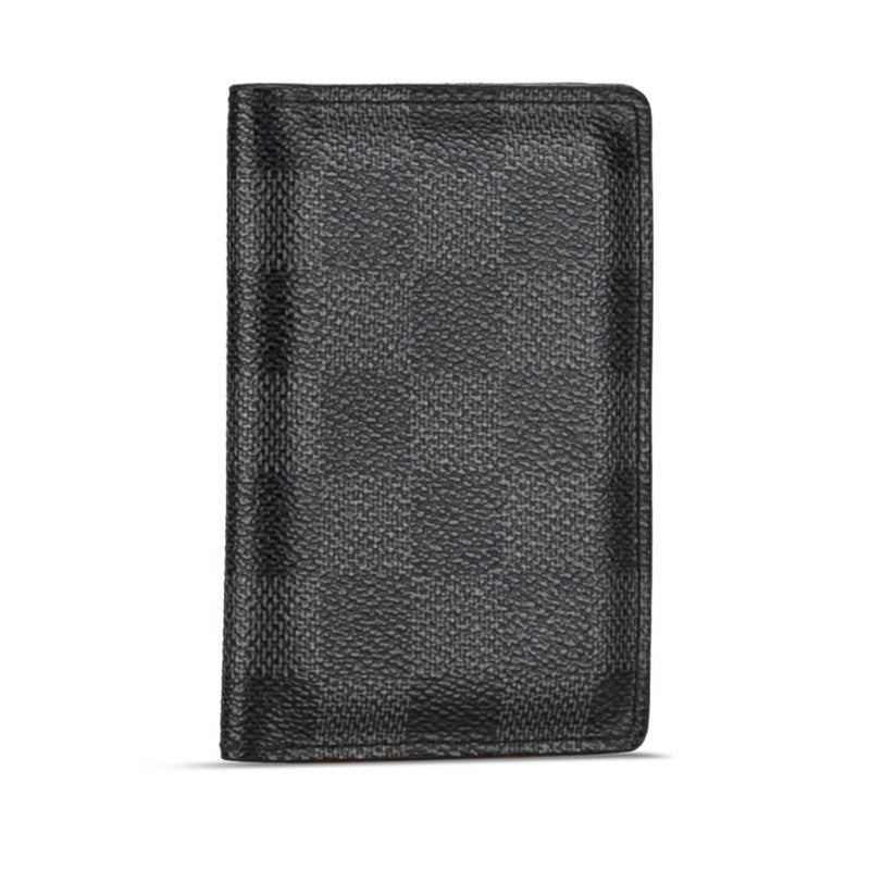 Louis Vuitton Damier Graphite Organizer Du Push Passcase N63075 Black Grey PVC Louis Vuitton