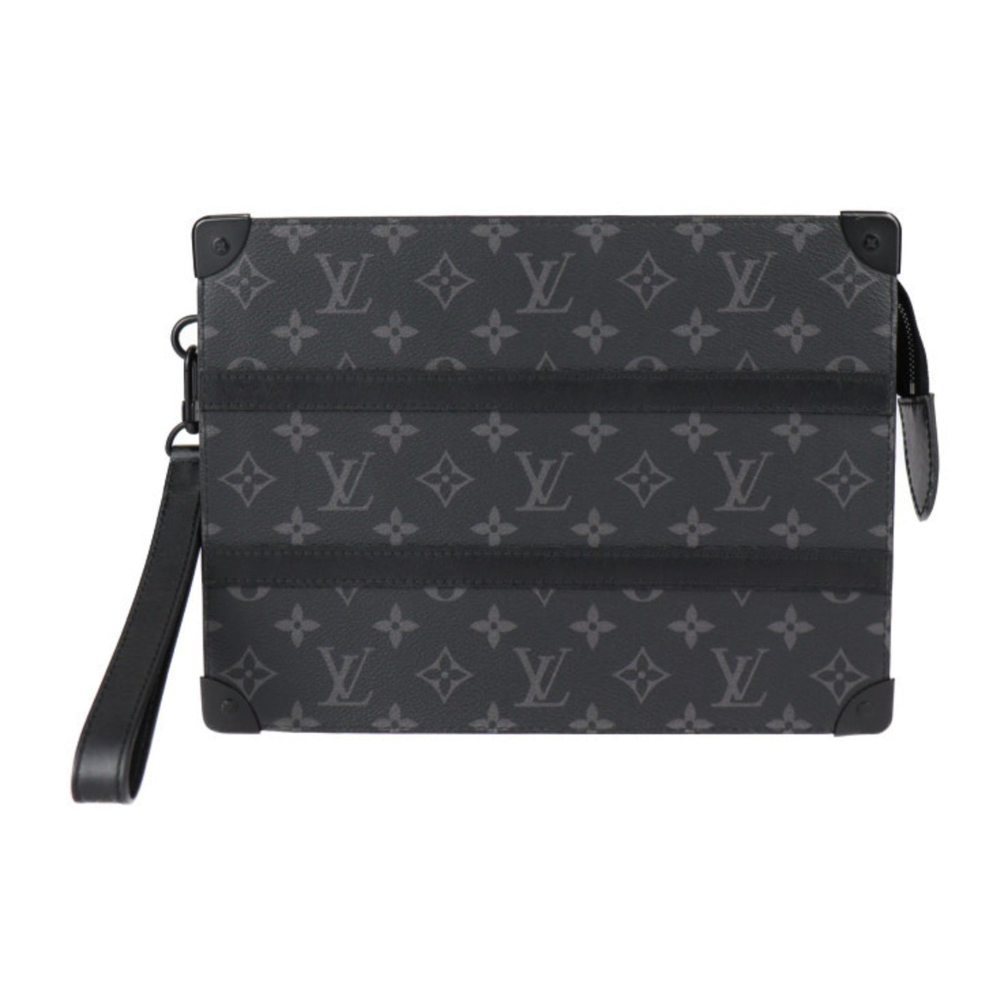Louis Vuitton Monogram Eclipse Monogram Eclipse Monogram Eclipse Clutch Bag Handbag Pouch