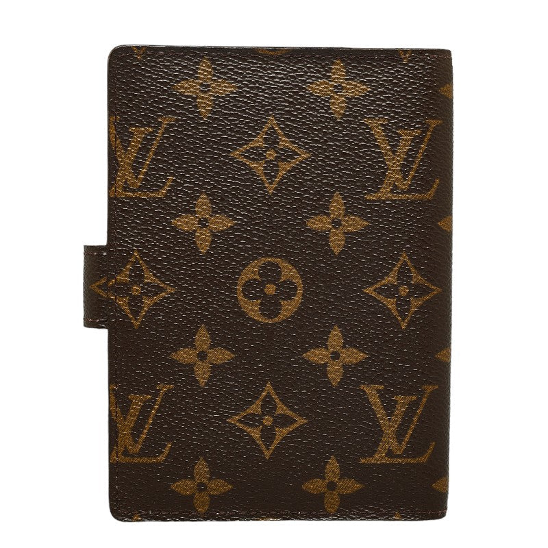 Louis Vuitton Monogram Agenda PM Koala Handbook Cover R21013 Brown PVC Leather Louis Vuitton
