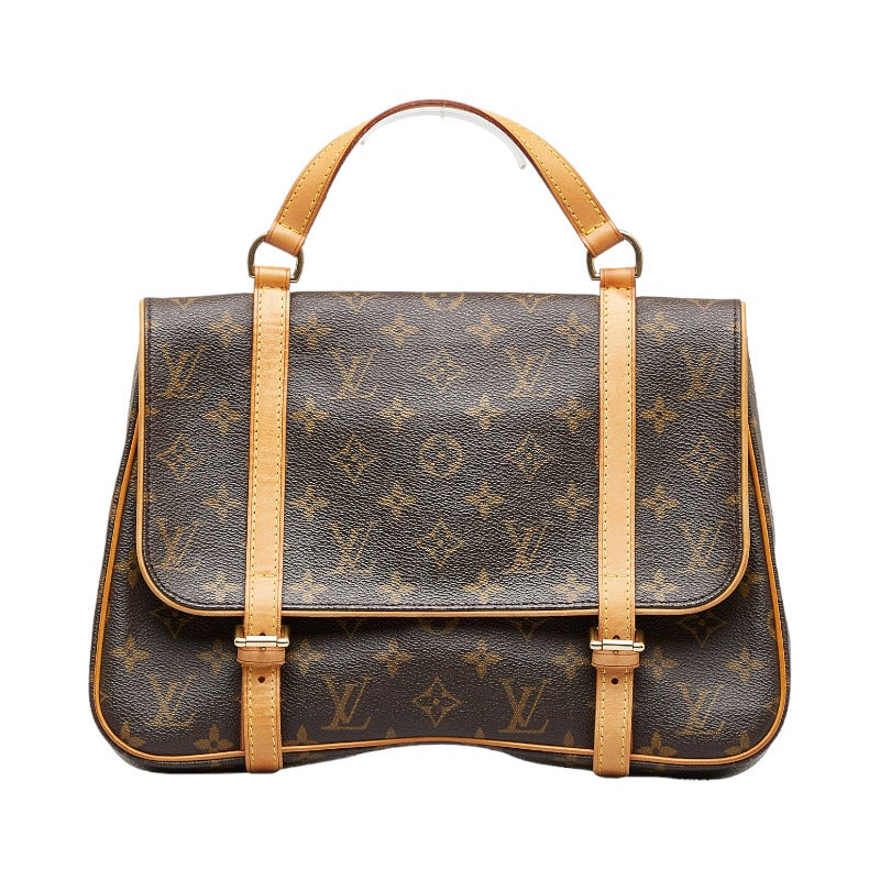 Louis Vuitton Monogram M51158 Daypack PVC/Leather Brown