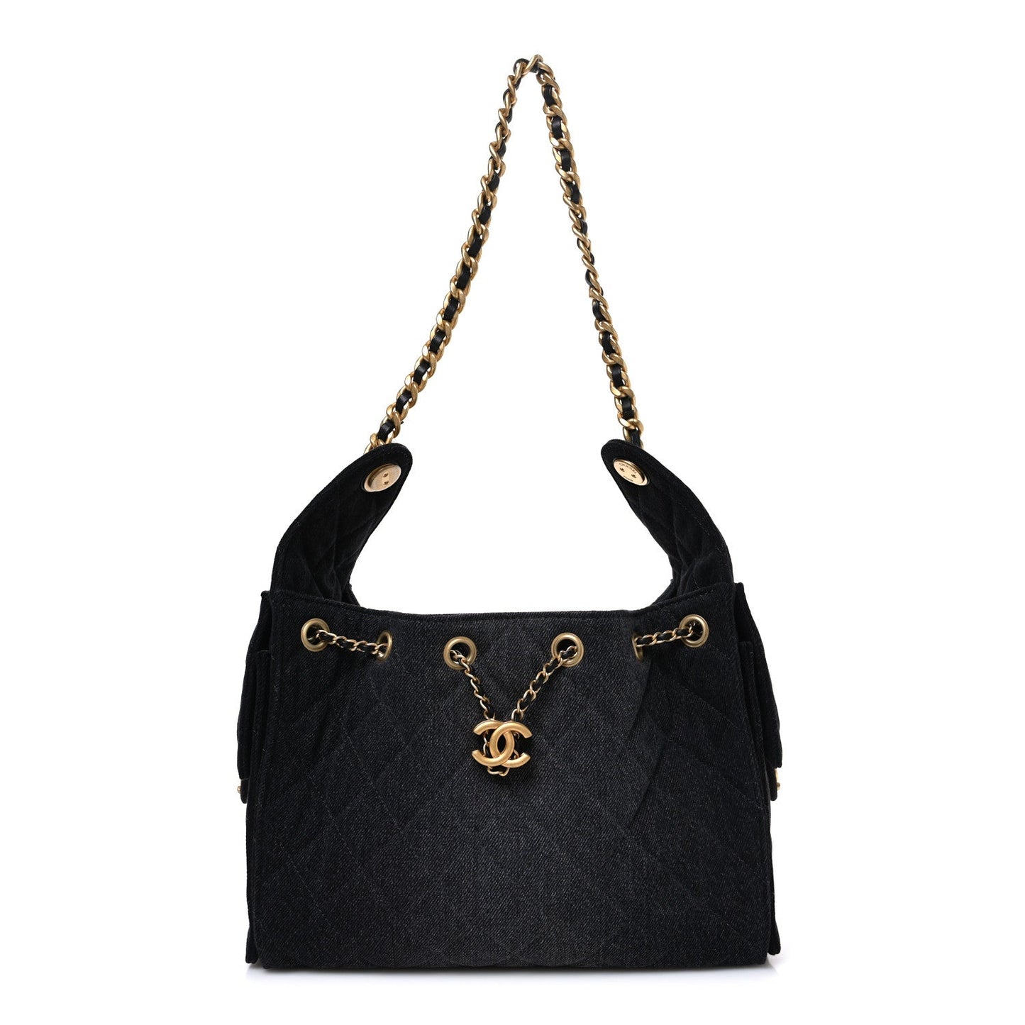Chanel Washed Quilted Small Chanel 25 Handbag - Rovelle Bags