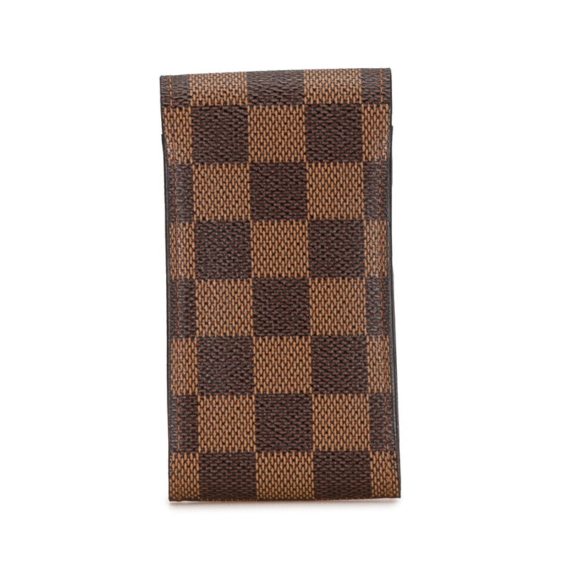 Louis Vuitton Damier Etoile Cigarette N63024 Brown PVC Leather Louis Vuitton