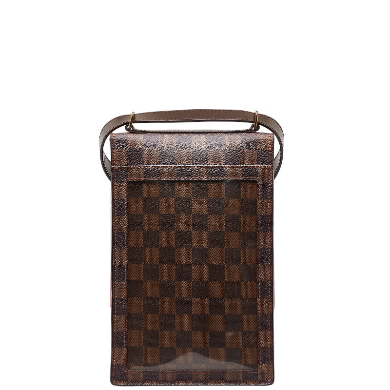 Louis Vuitton Damier Porte Blanc Shoulder Bag N45271 Brown PVC Leather Louis Vuitton