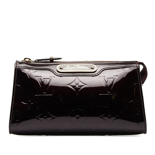 Louis Vuitton Monogram Verney Tours Cosmetic M93564 Amarant Pearl Patent Leather Louis Vuitton