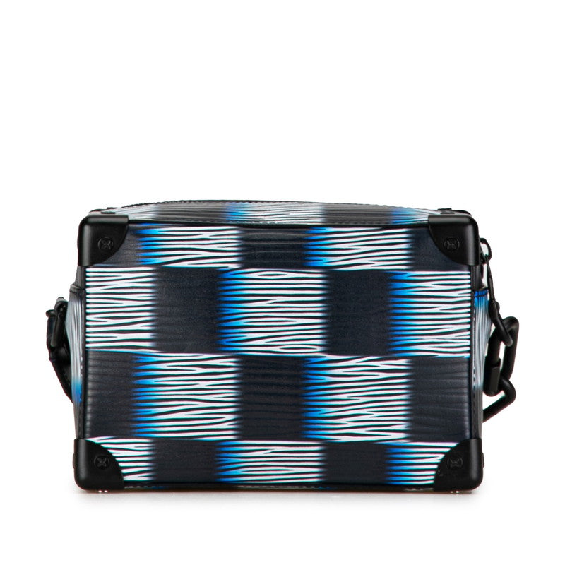 Louis Vuitton Damier Rush Epi Mini St Tank Chain Shoulder Bag M23728 Black White Leather Louis Vuitton