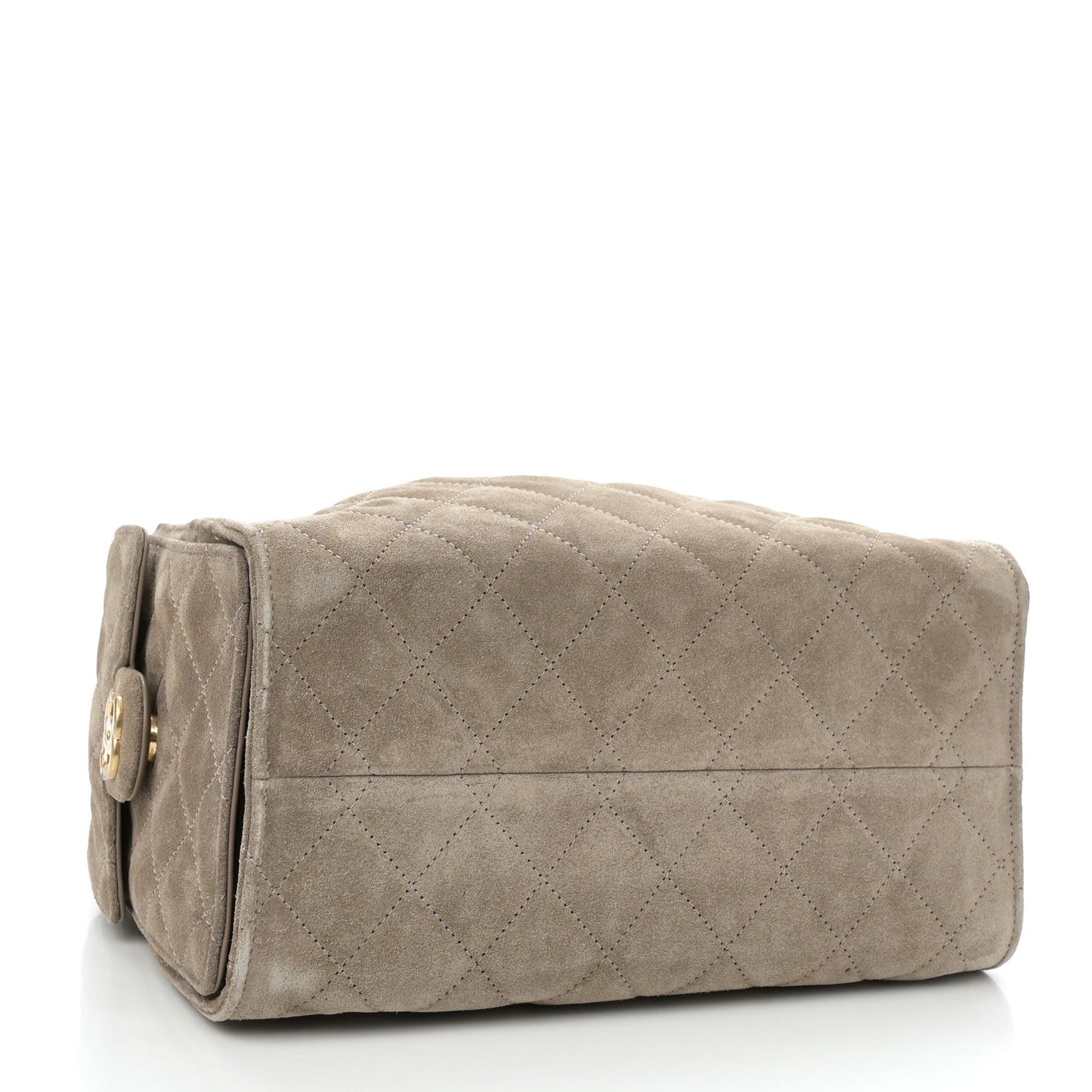 Chanel Suede Quilted Small Chanel 25 Handbag - Rovelle Bags