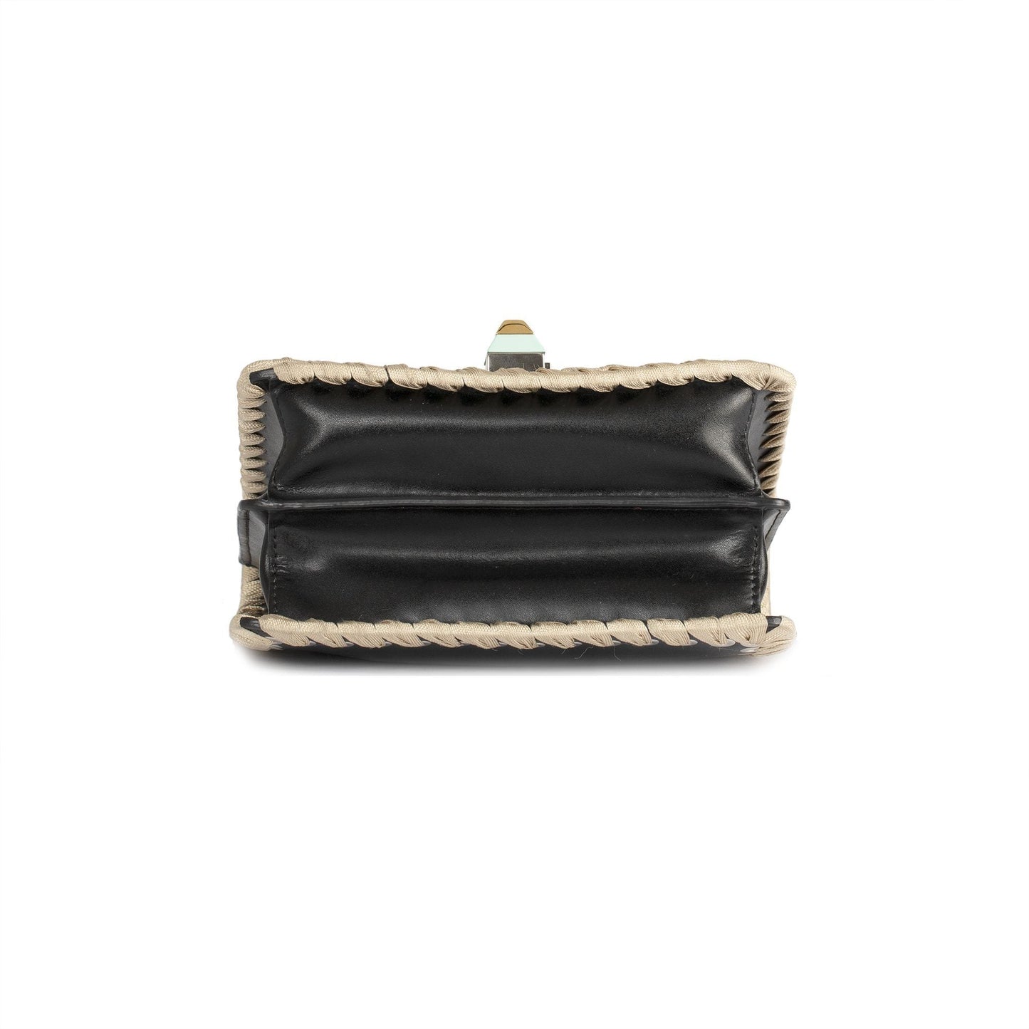 Fendi Kan I Ribbon Whipstitch Small Shoulder Bag