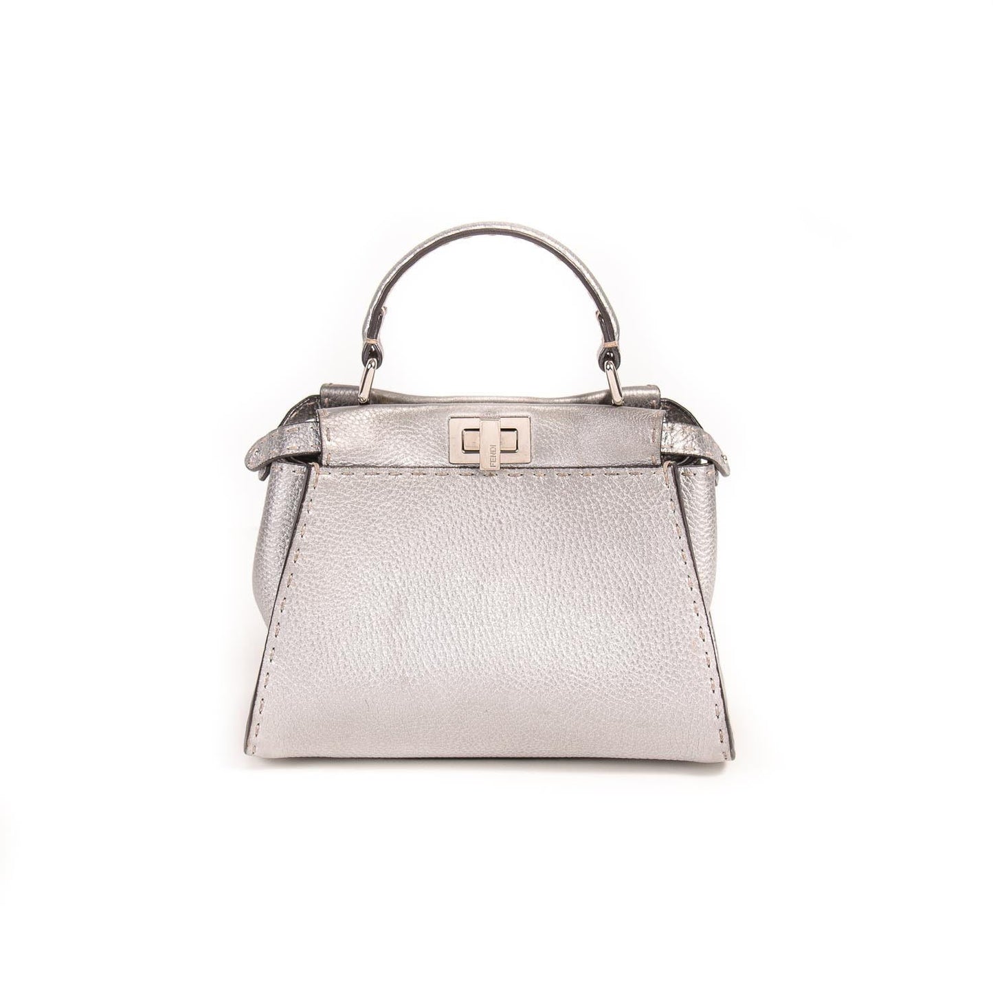 Fendi Peekaboo Selleria Mini Bag
