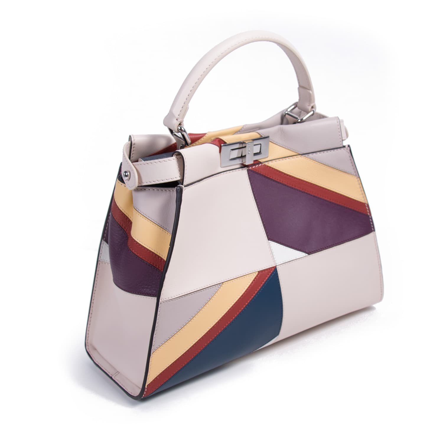 Fendi Stripe Medium Peekaboo Bag