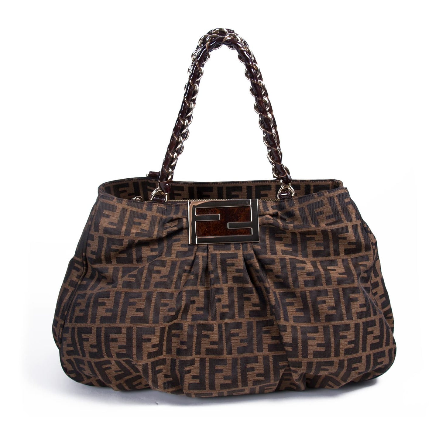 Fendi Mia Zucca Canvas Bag