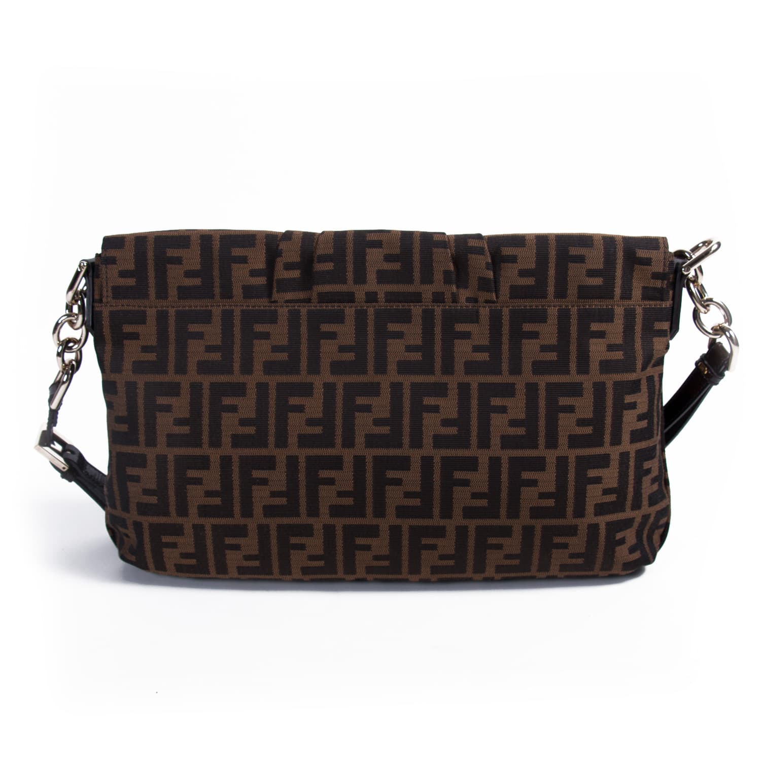 Fendi Zucca Mia Flap Bag