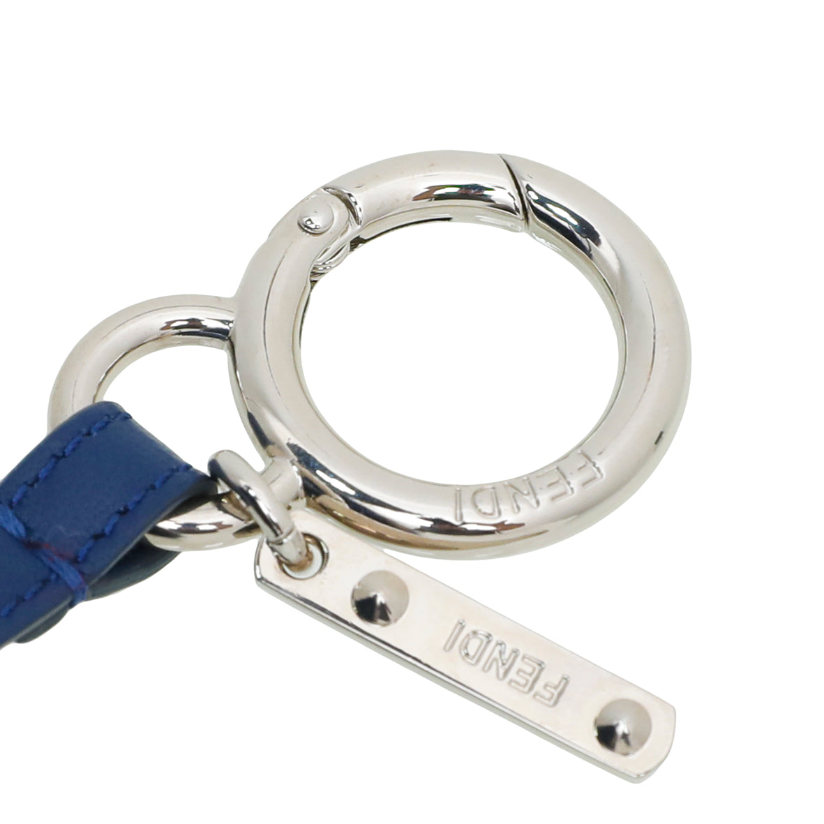 Fendi Bicolor AB Fox Fur Bag Charm