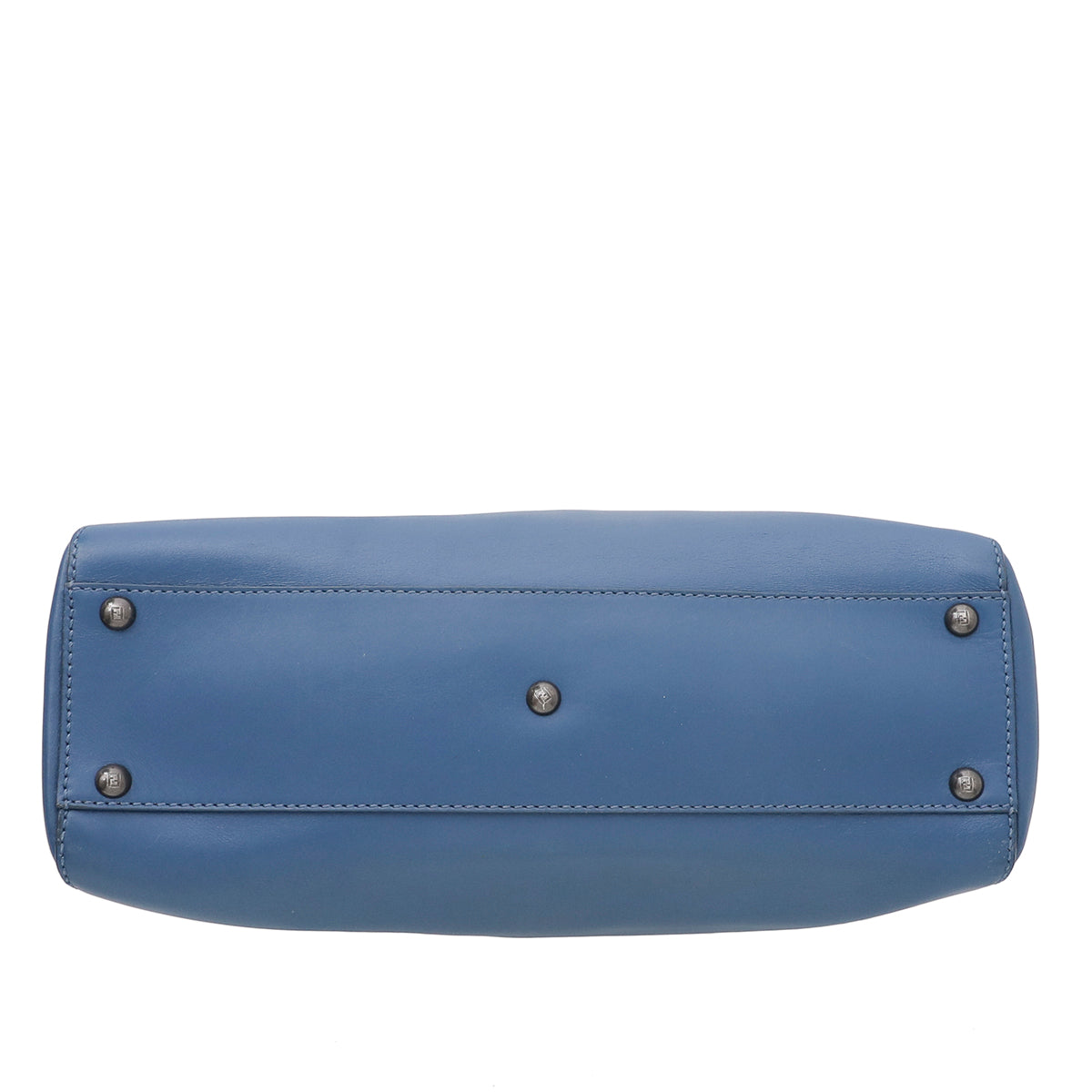 Fendi Blue Peekaboo Regular Bag