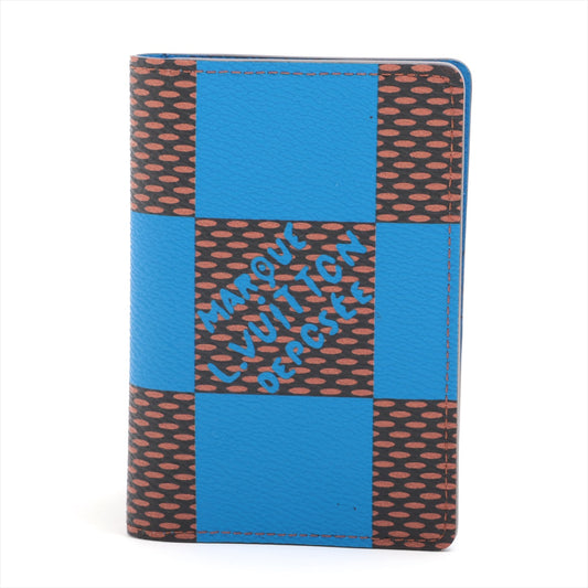 Louis Vuitton Damiepop Organizer Do Push N40543 Blue Card Case