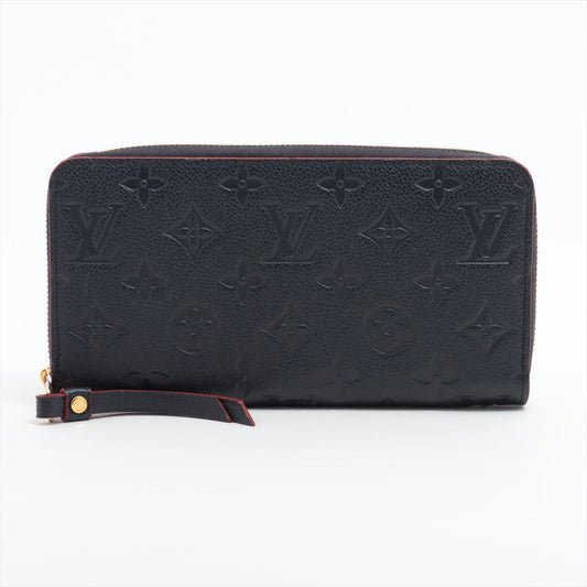 Louis Vuitton Monogram Amplant Wallet M62121 Marine Round Zip Wallet