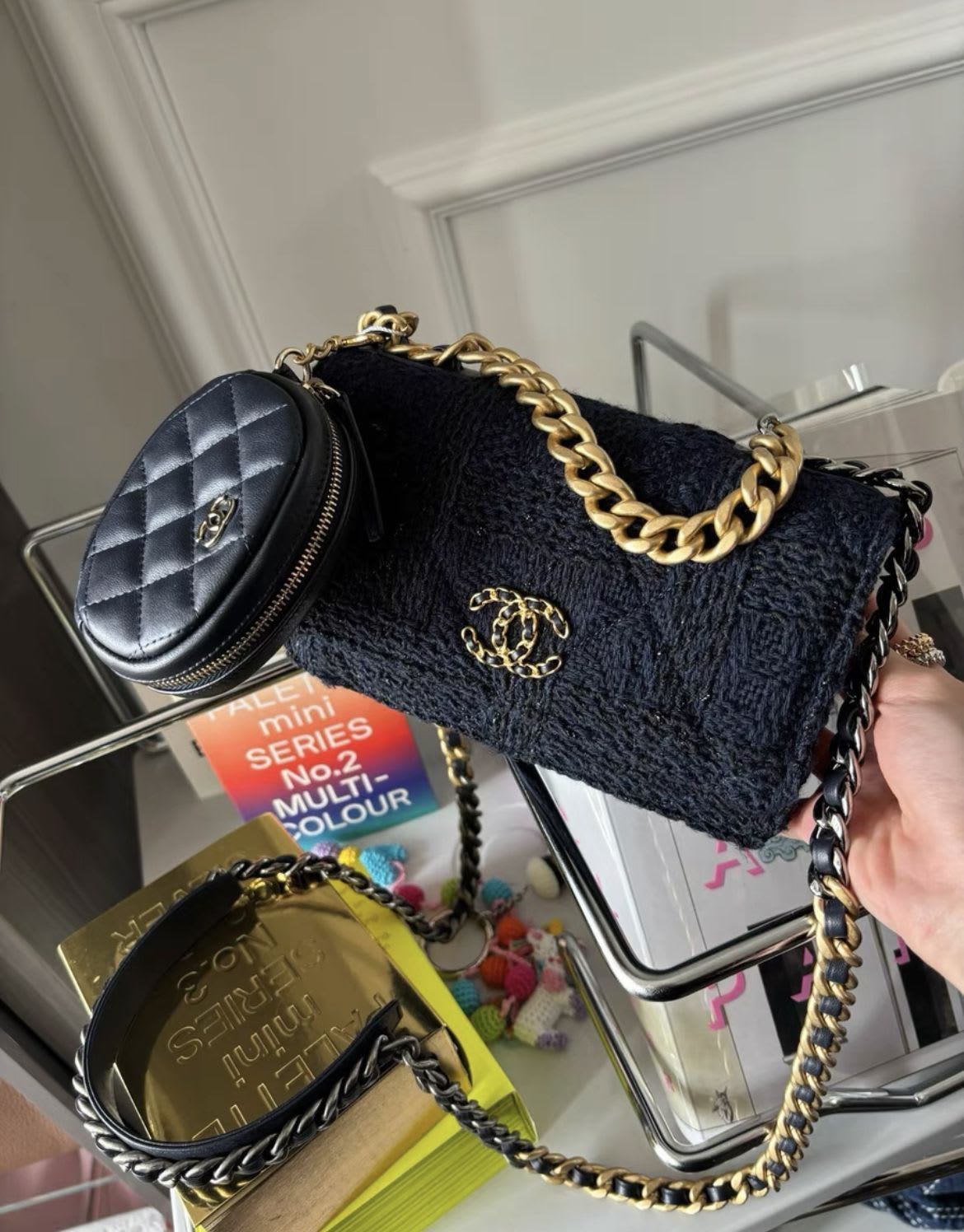Chanel Chanel 19 Leather Shoulder Bag Style 3