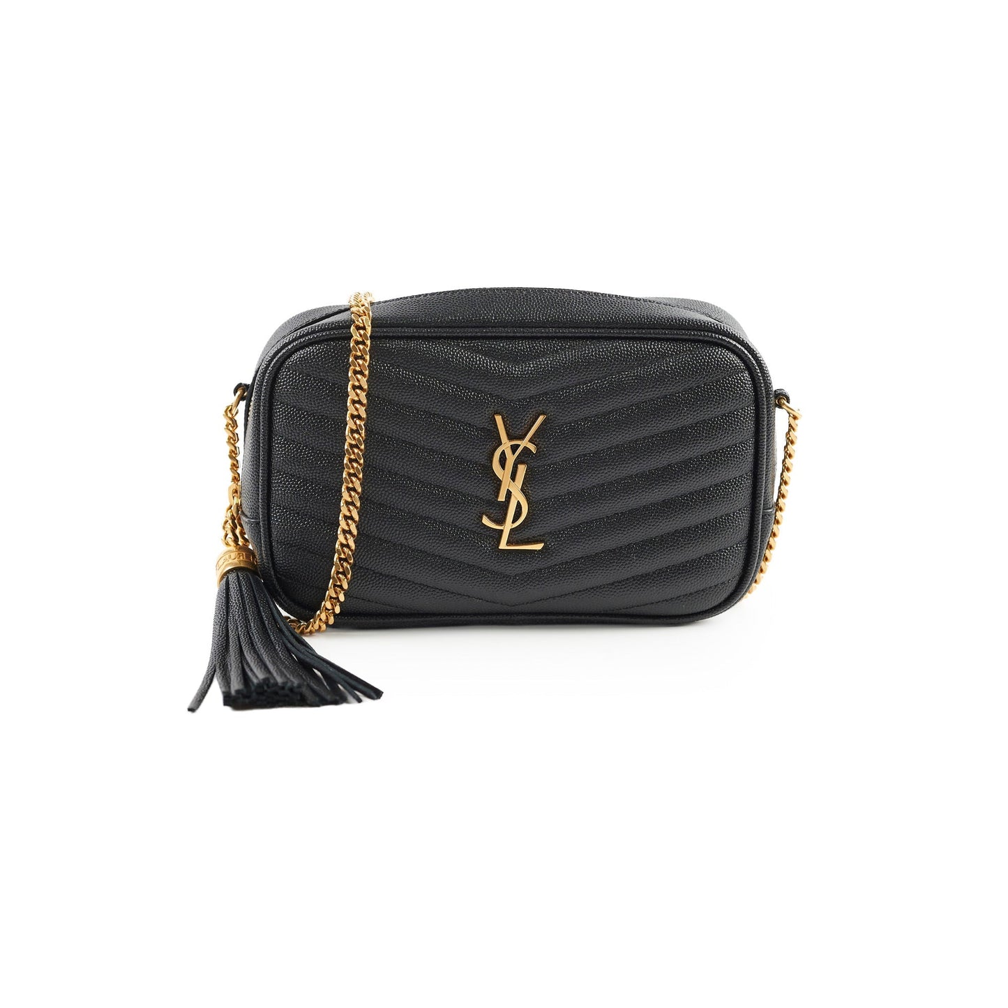 Saint Laurent Lou Black Crossbody Style 8