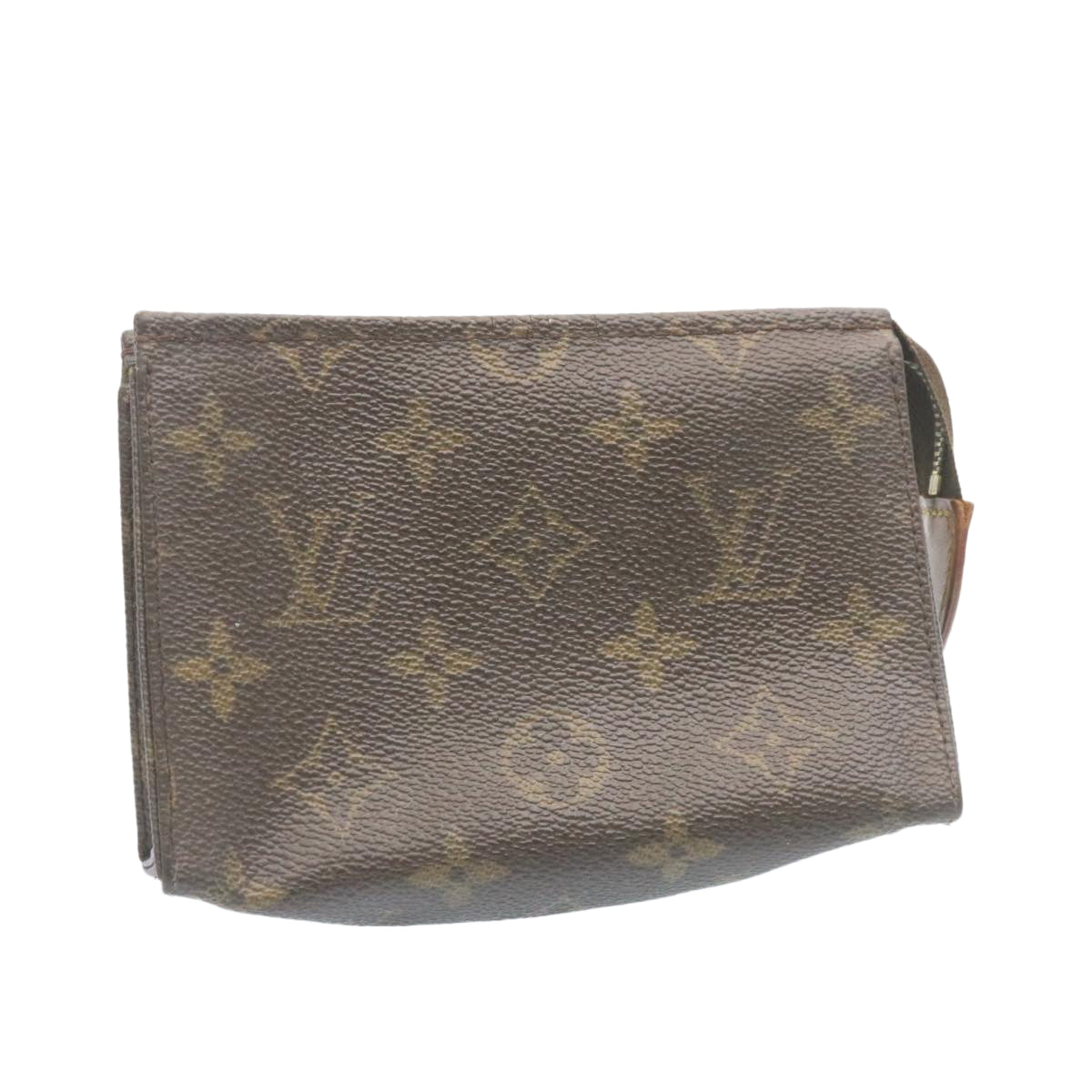 LOUIS VUITTON Monogram Poche Toilette 15 Pouch M47546 LV Auth am1911g