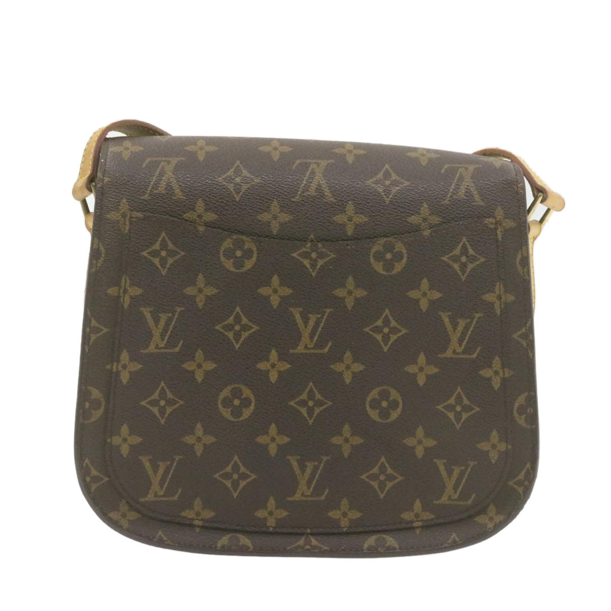 LOUIS VUITTON Monogram Saint Cloud GM Shoulder Bag M51242 LV Auth gt584