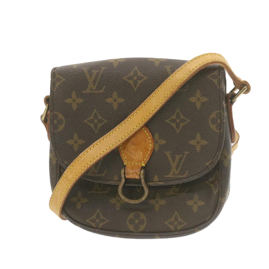 LOUIS VUITTON Monogram Saint Cloud PM Shoulder Bag M51244 LV Auth am888g
