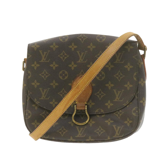 LOUIS VUITTON Monogram Saint Cloud GM Shoulder Bag M51242 LV Auth am980g