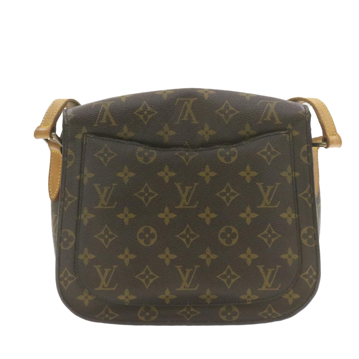 LOUIS VUITTON Monogram Saint Cloud GM Shoulder Bag M51242 LV Auth am980g