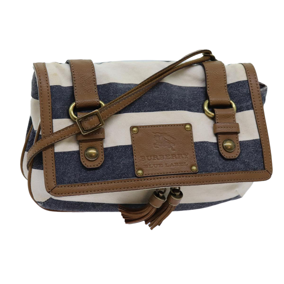 Burberry Label Auth Shoulder Bag - Rovelle Bags