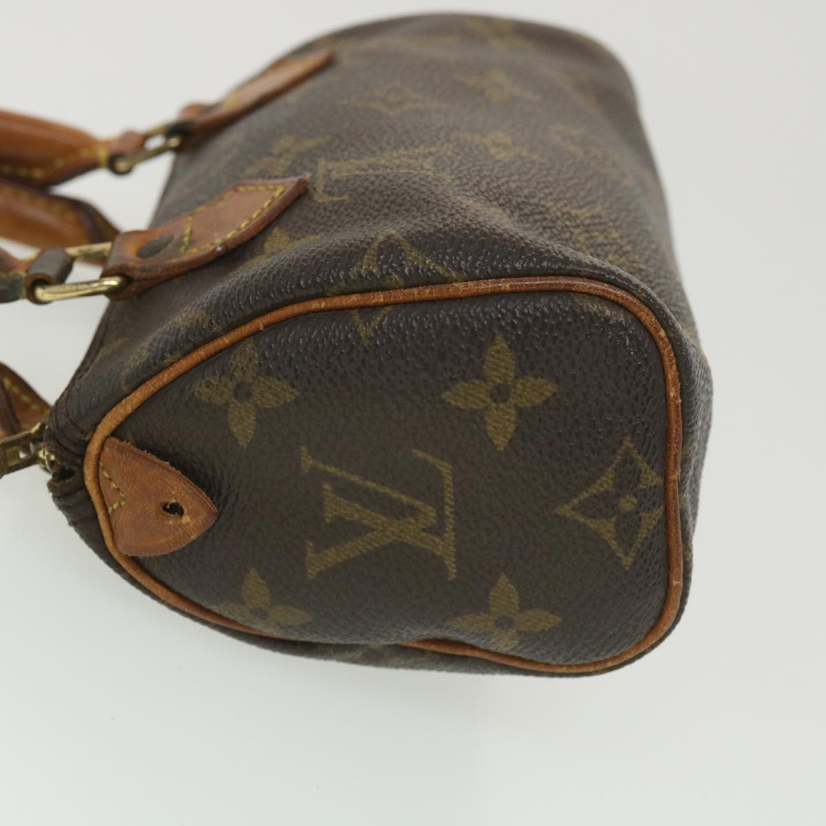 LOUIS VUITTON Monogram Mini Hand Bag 2way M41534 LV hk645