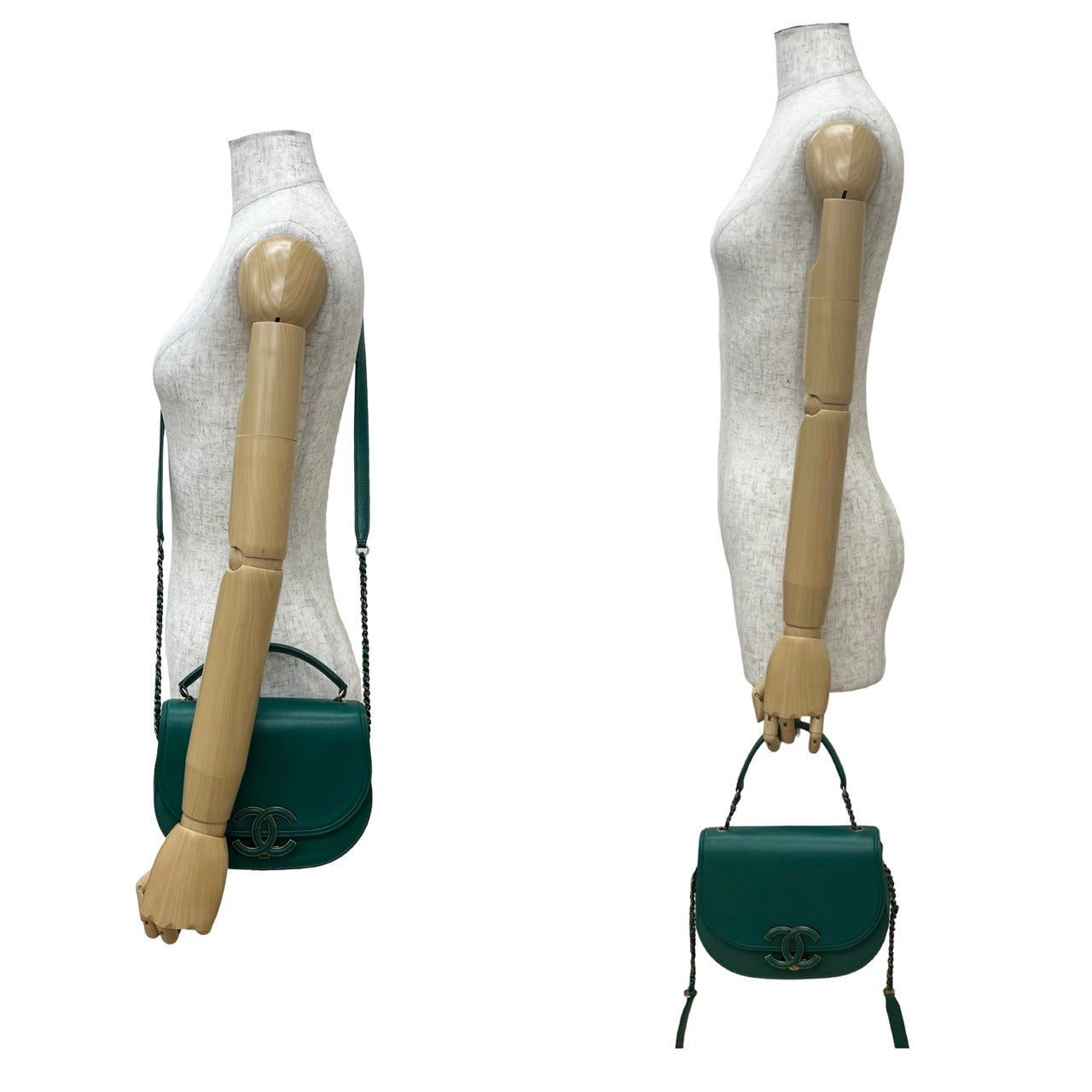 Chanel Coco Curve Calf Shoulder Bag - Rovelle Bags
