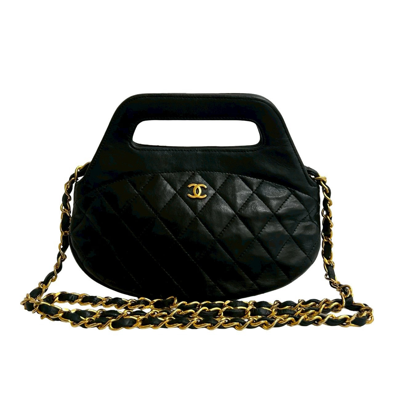 Chanel Leather 2way Handbag - Rovelle Bags
