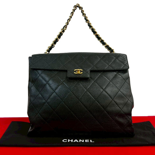 Chanel Matelassé Caviar Leather Handbag - Rovelle Bags
