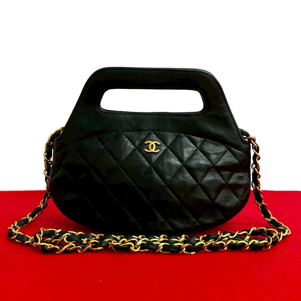 Chanel Leather 2way Handbag - Rovelle Bags