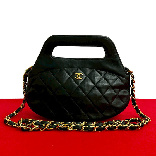 Chanel Leather 2way Handbag - Rovelle Bags