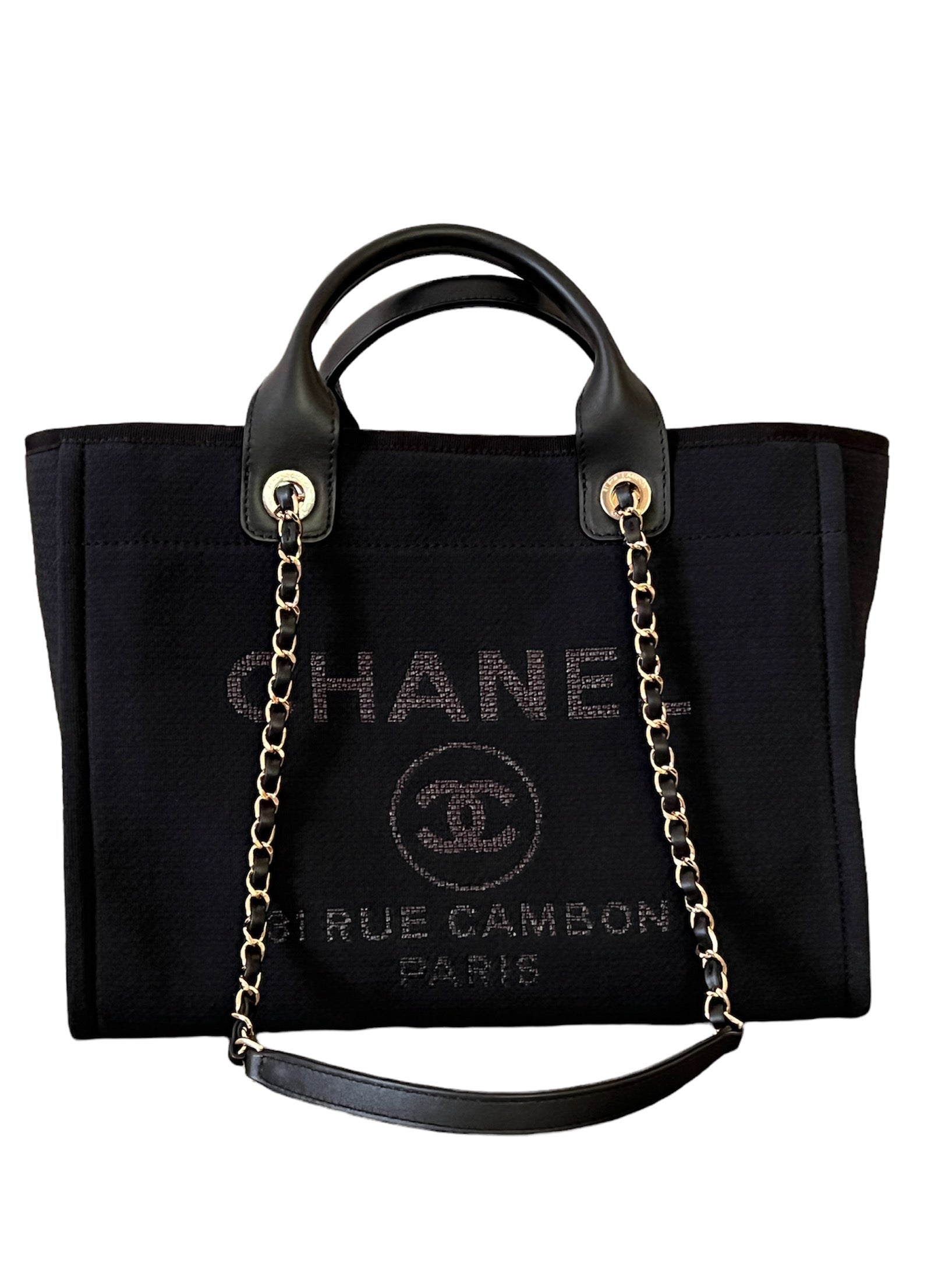 Chanel Deauville Tote Tote Bag - Rovelle Bags