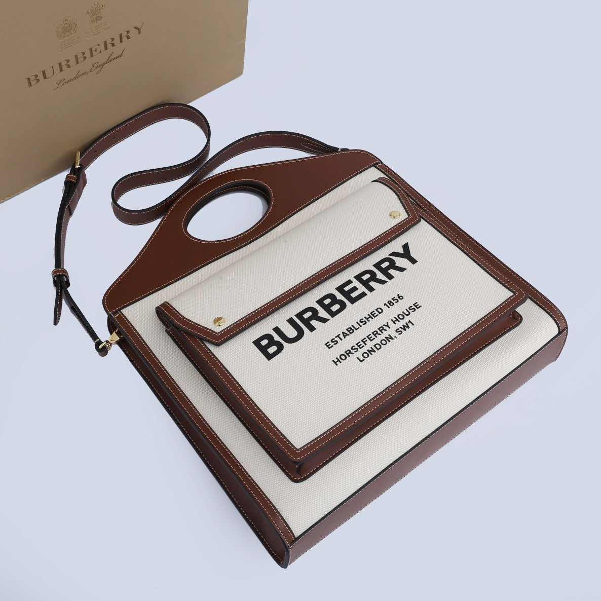 Burberry Pocket Crossbody - Rovelle Bags