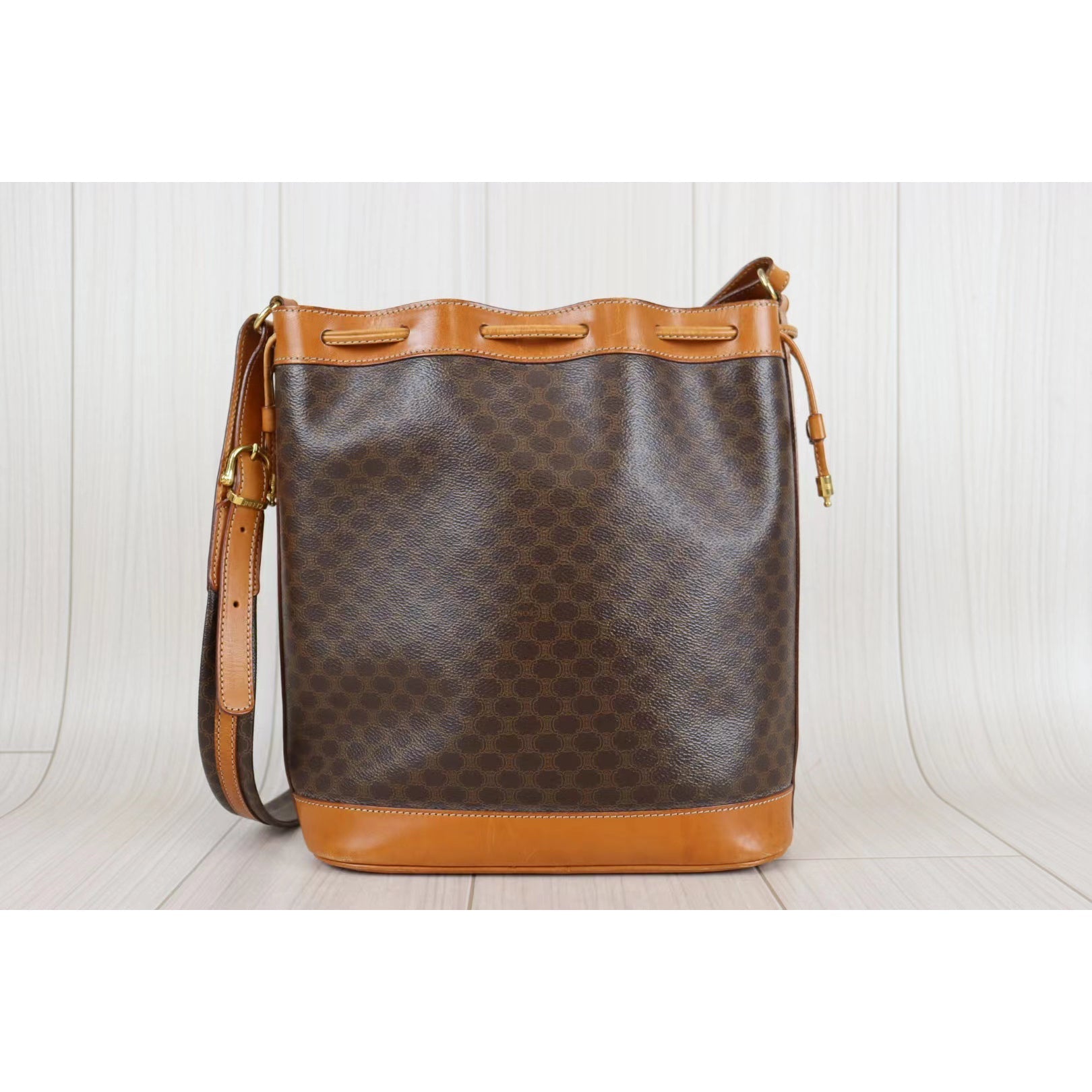 Rank AB｜Celine Macadam Shoulder Bag｜