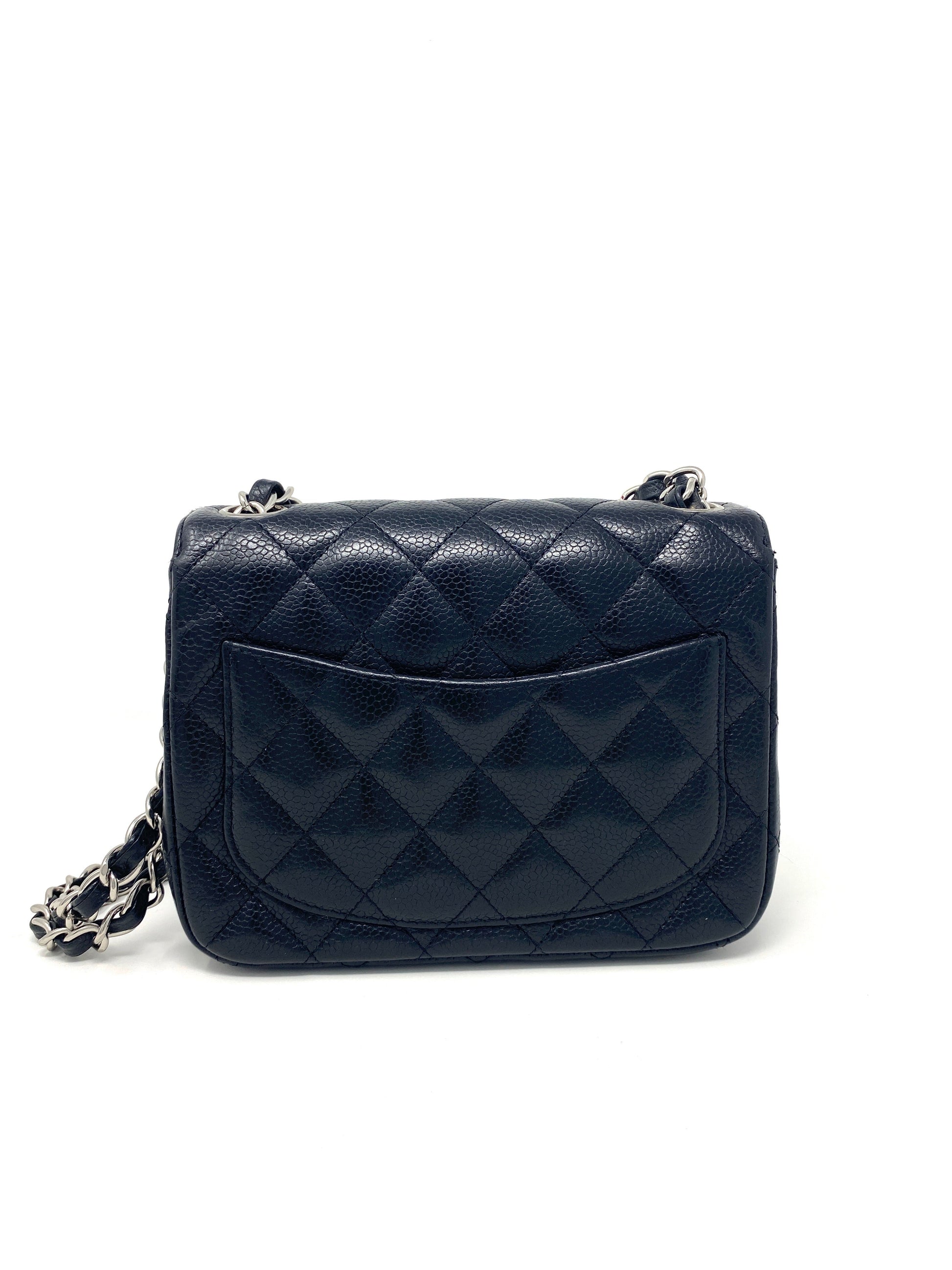 Chanel Classic Mini Square Flap Flap Bag - Rovelle Bags