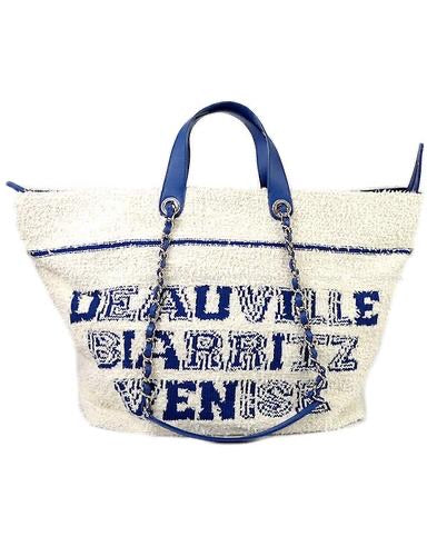 Chanel Deauville Xl Tote Tote Bag - Rovelle Bags