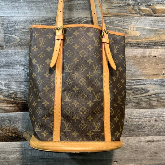 Louis Vuitton Monogram Bucket Bag w Pouchette