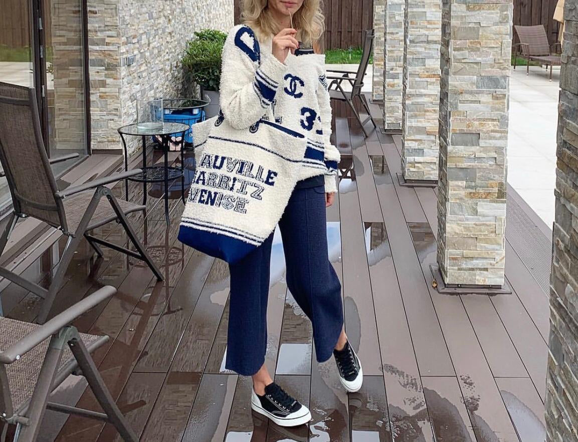 Chanel Deauville Xl Tote Tote Bag - Rovelle Bags