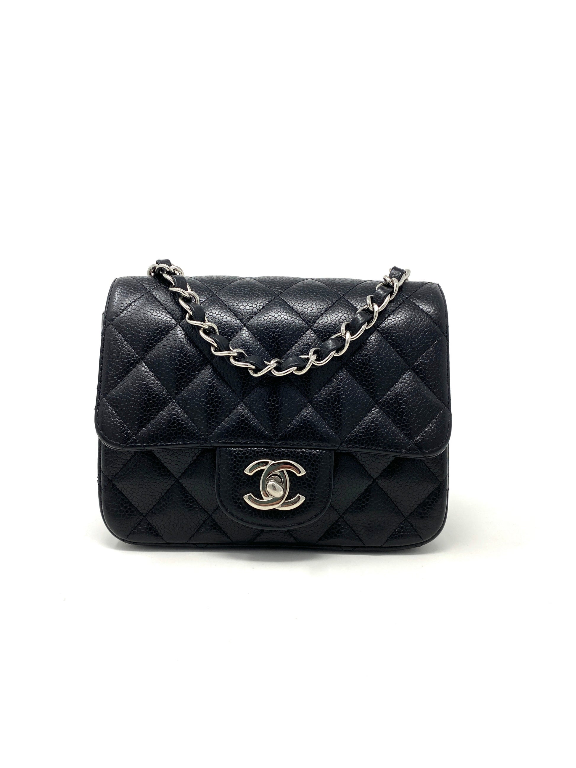 Chanel Classic Mini Square Flap Flap Bag - Rovelle Bags