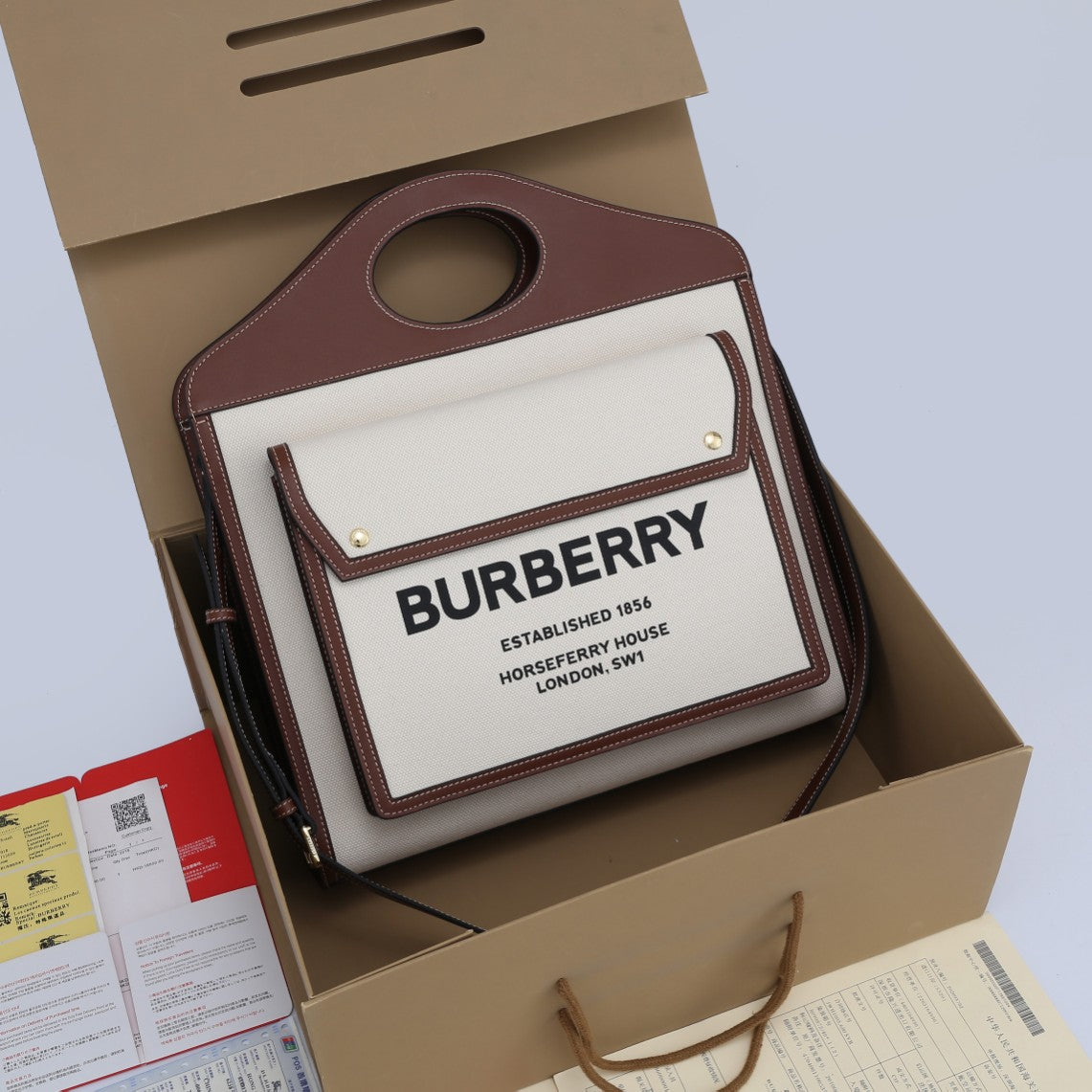 Burberry Pocket Crossbody - Rovelle Bags
