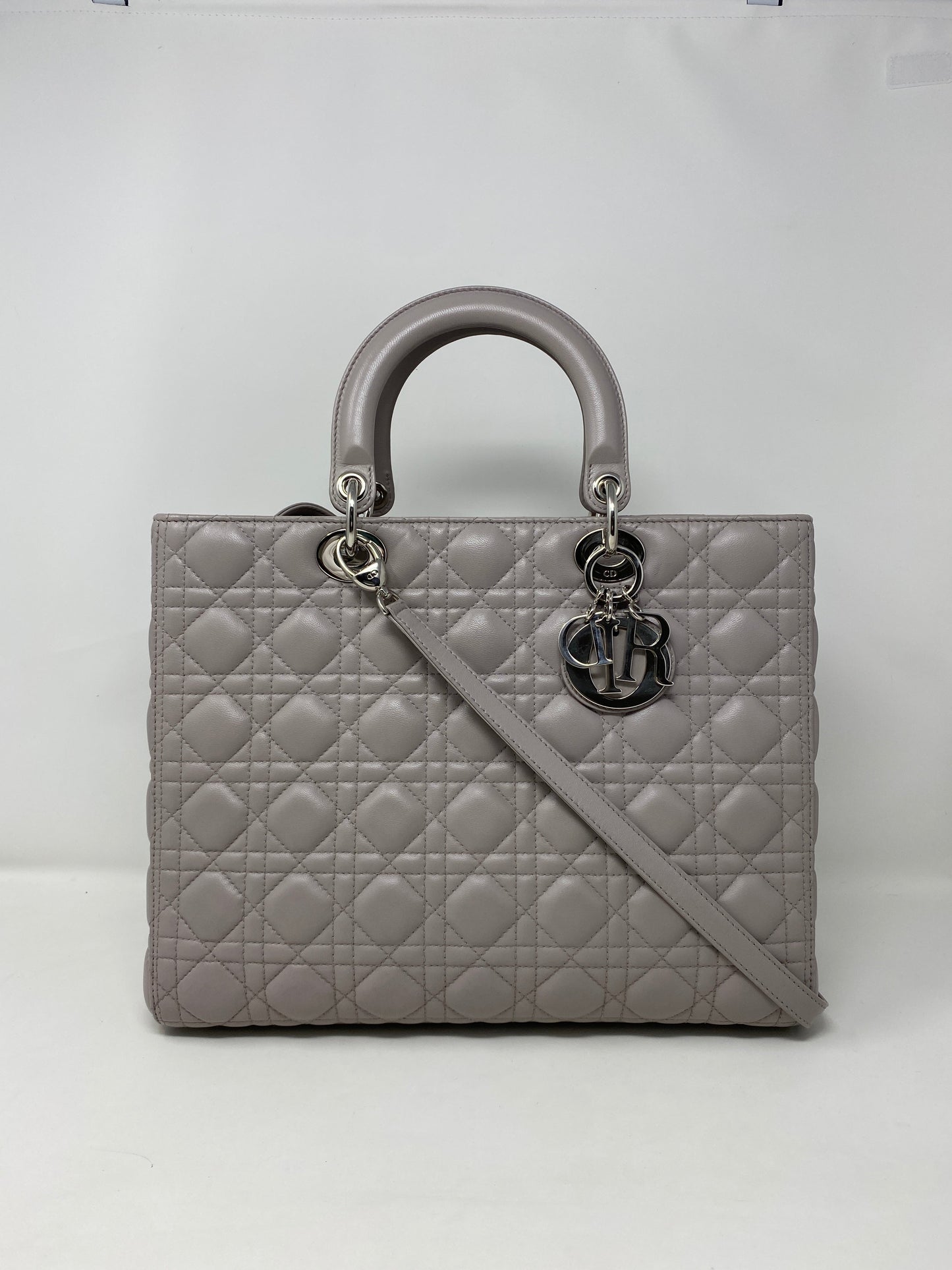 Dior Lou Lady Dior Leather Handbag