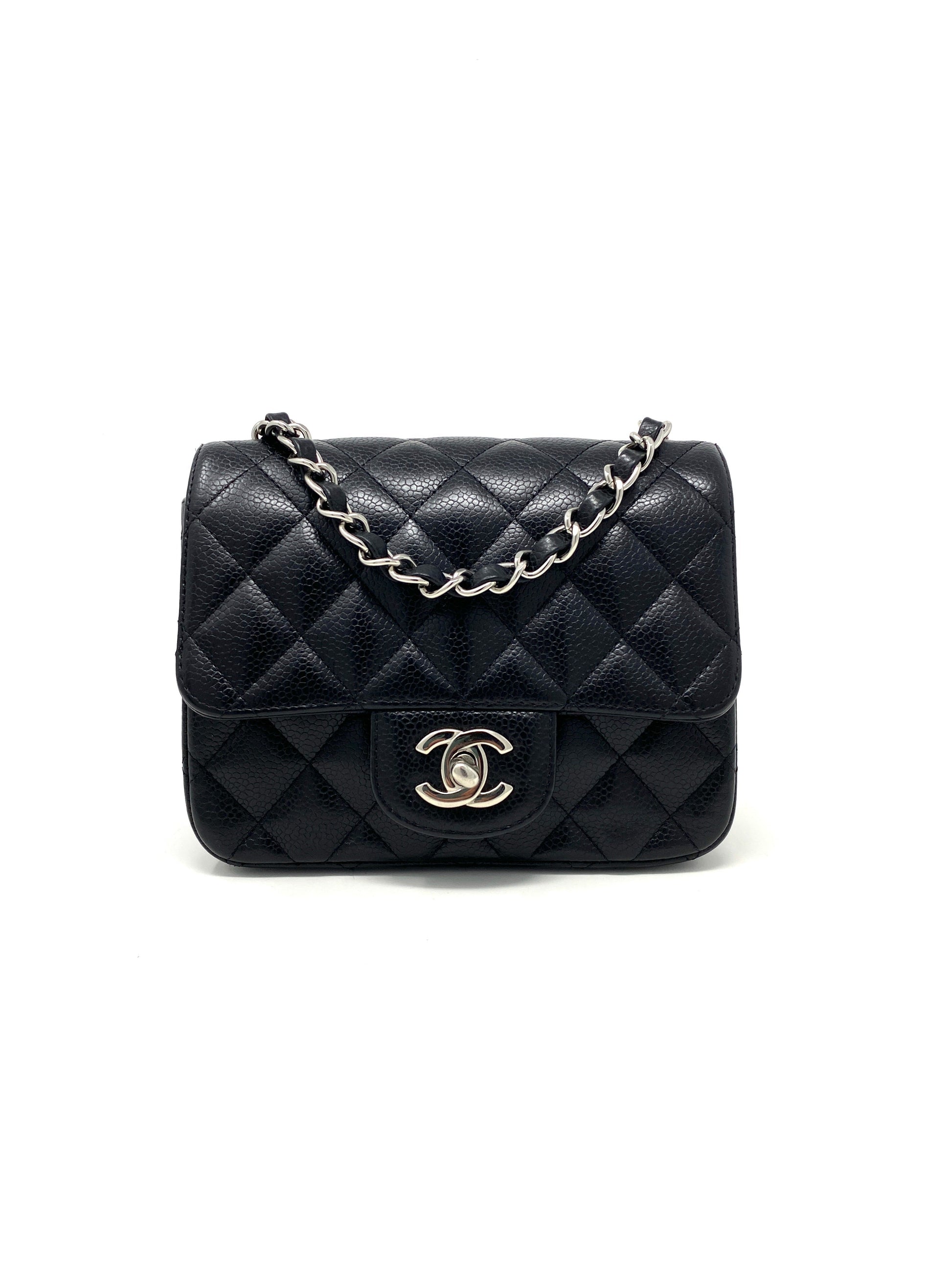 Chanel Classic Mini Square Flap Flap Bag - Rovelle Bags