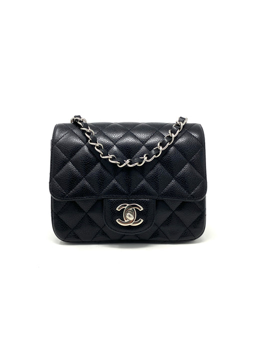 Chanel Classic Mini Square Flap Flap Bag - Rovelle Bags