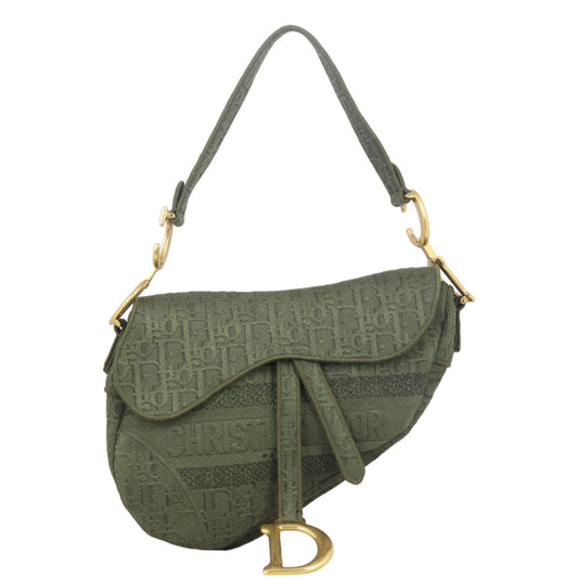 Dior Saddle Bag Oblique Embroidery