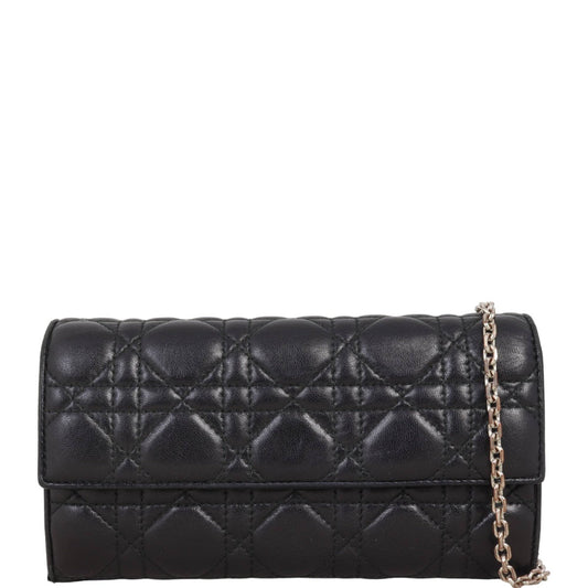 Dior Lady Dior Wallet On Chain