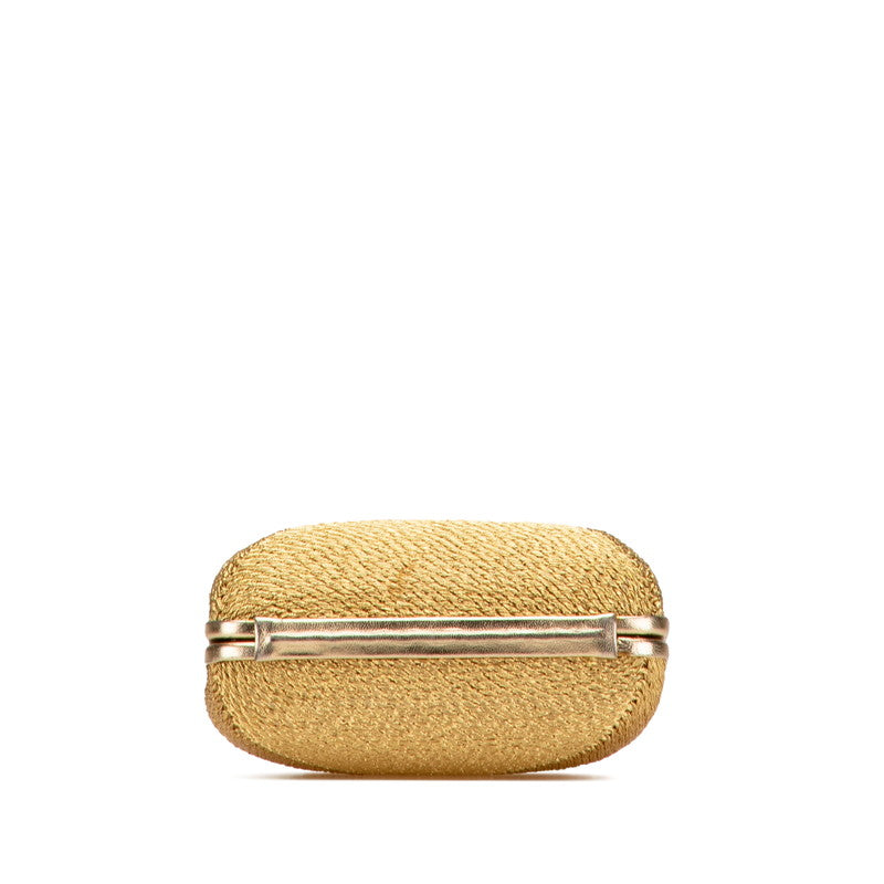 Chanel Coco Glitter Canvas Shoulder Bag