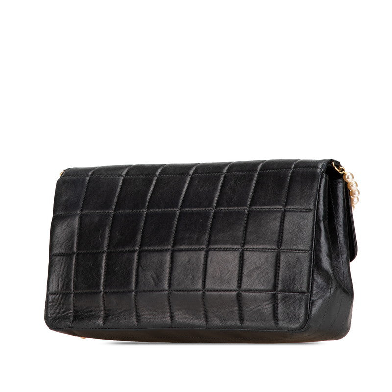 Chanel Choco Bar Lambskin Shoulder Bag